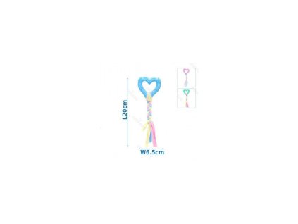 gumene srdiecko nobleza s bavlnou pre steniatka 20cm