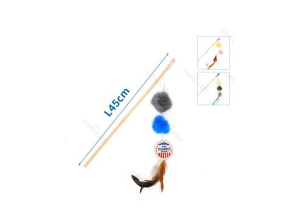 mavatko nobleza s 3 druhmi hraciek pre macku 45cm