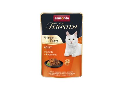 animonda vom feinsten adult cat kacica a morcacie filety 85g