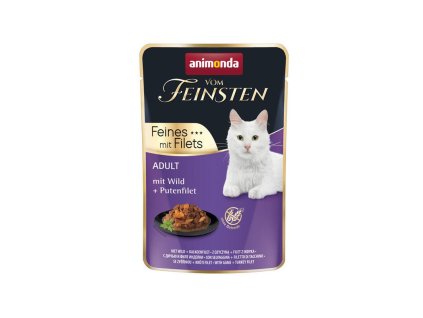 animonda vom feinsten adult cat divina a morcacie filety 85g