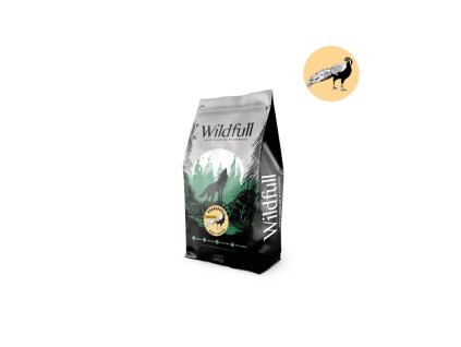 wildfull dog adult mini size gf pheasant pumpkin 500g