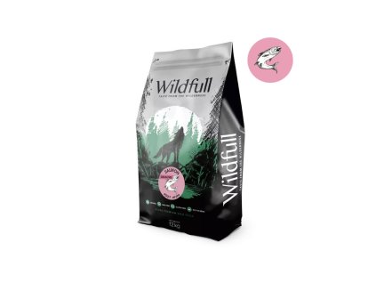 wildfull dog adult all size gf salmon pumpkin 12kg
