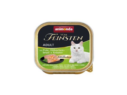 animonda vom feinsten adult gurman morcacie s kuracimi prsiami a bylinkami 100g