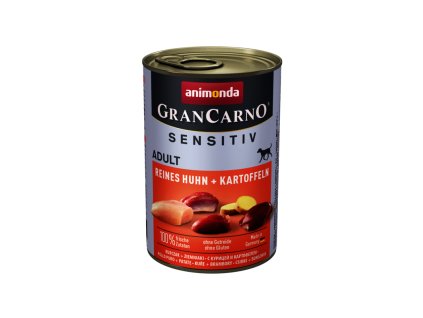animonda grancarno sensitiv adult kuracie so zemiakmi 400g