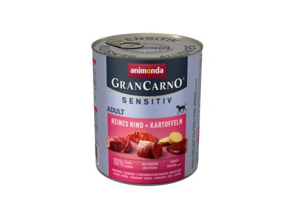 animonda grancarno sensitiv adult hovadzie so zemiakmi 800g