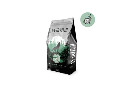 wildfull dog adult mini size gf rabbit pumpkin 2kg