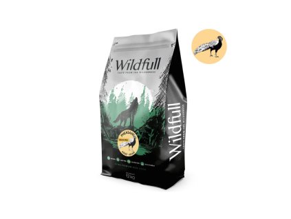 wildfull dog adult all size gf pheasant pumpkin 12kg