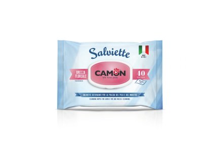 vlhcene utierky na zvierata camon s vonou sviezich kvetin 40ks