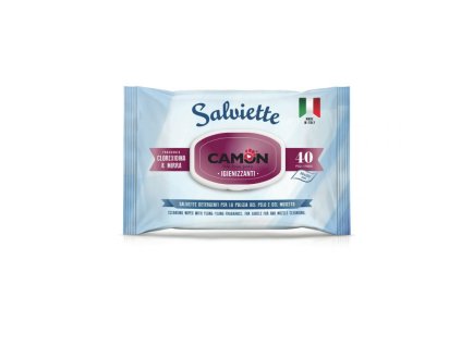 vlhcene utierky na zvierata camon s dezinfekcnym ucinkom 40ks