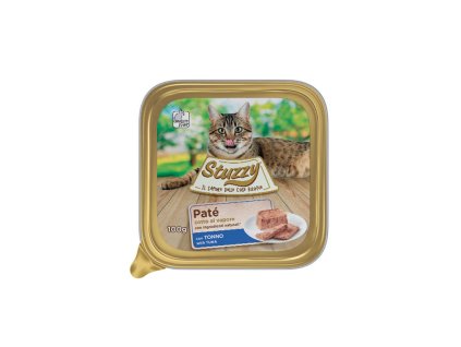 stuzzy cat pate adult s tuniakom 100g