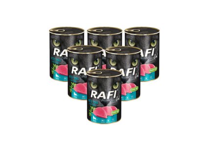 rafi cat sterilized grain free s tuniakom 400g