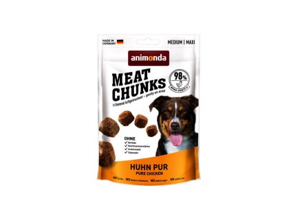 animonda meat chunks mediummaxi dog kuracie maso 80g