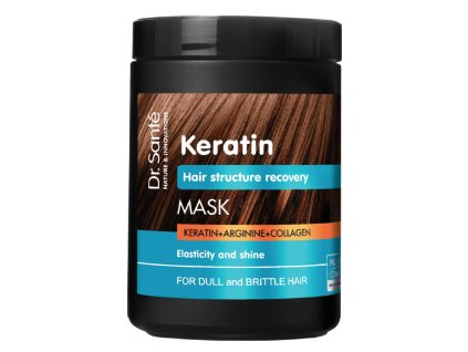 Dr. Santé Keratin maska na vlasy s výťažkami keratínu 1l