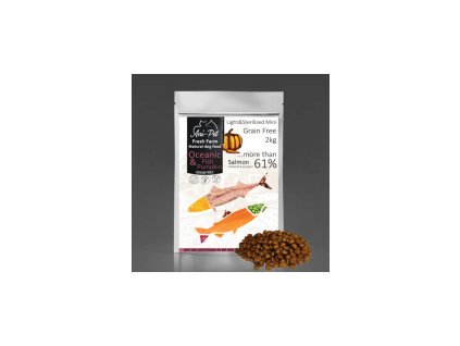 fresh farm dog lightsterilised mini gf oceanic fish pumpkin 2kg