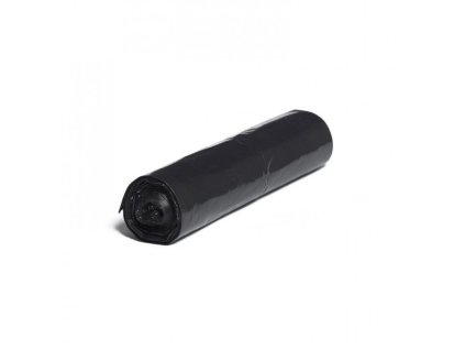 LDPE vrecia zaťahovacie čierne 600x700mm/30mic 60L 25 ks