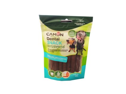 camon dental snack dog vegetal sticks bataty a jablka 100g
