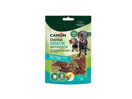 camon dental snack dog mini bones ovocne kosticky 80g
