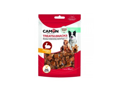 camon treatssnacks dog mini kocky kralik 80g