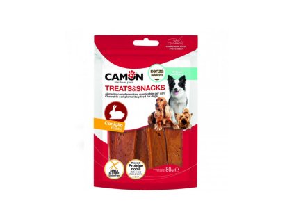 camon treatssnacks dog steaky kralicie 80g