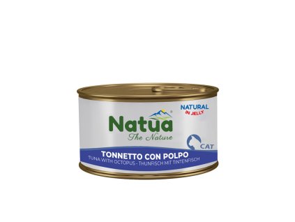 natua cat adult filety z tuniaka a chobotnica 85g