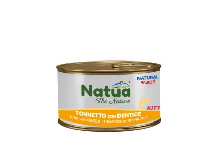natua cat kitten filety z tuniaka a zubatica 85g