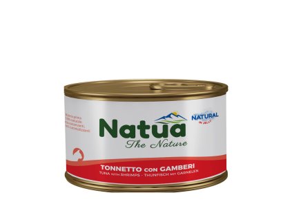 natua cat adult filety z tuniaka a krevety 150g