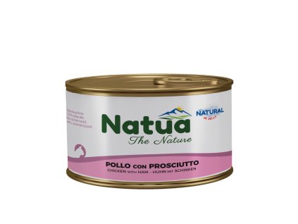 natua cat adult kuracie filety a sunka 150g