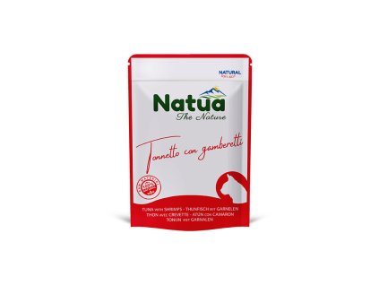 natua cat adult filety z tuniaka a krevety 70g