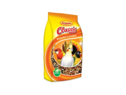 avicentra classic menu maly papagaj 1kg