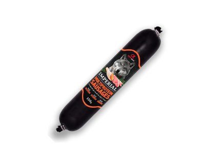 alpha spirit dog imperial sausages salama multiprotein 150g