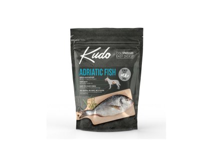 kudo dog lg seniorlight all size adriatic fish 3kg