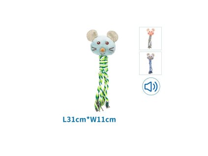 plysova hracka nobleza mys s lanom 31cm