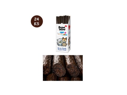bow wow xl klobasa pre psa polovnicka pochutka 24ks
