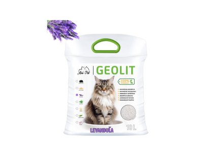 geolit bentonitova podstielka lavander levandula 10l