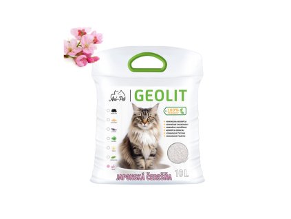 geolit bentonitova podstielka sakura japonska ceresna 10l