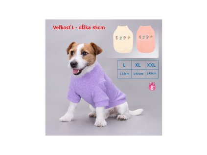 mikina dogs pre psa nobleza l 35cm