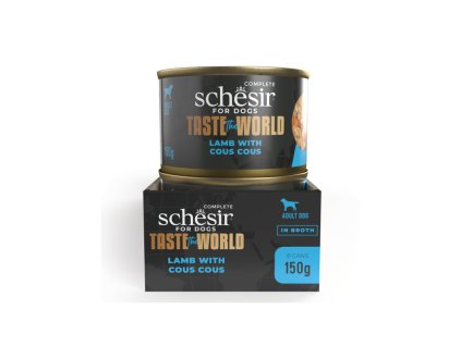 schesir dog taste the world lamb with cous cous 150g