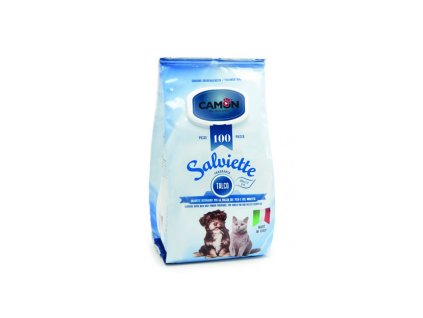 vlhcene utierky na zvierata camon s vonou detskeho pudra 100ks