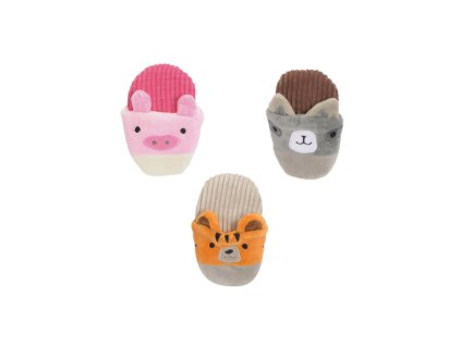 plysova hracka camon pre psa papuca so zvieratkom 14cm