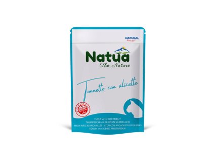 natua cat adult filety z tuniaka a sardinky 70g