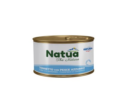 natua cat adult filety z tuniaka a sardinky 85g