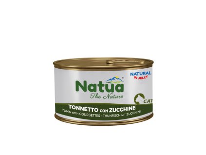 natua cat adult filety z tuniaka a cuketa 85g