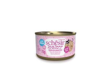 schesir babykitten kuracie s pecienkou vo vyvare 70g