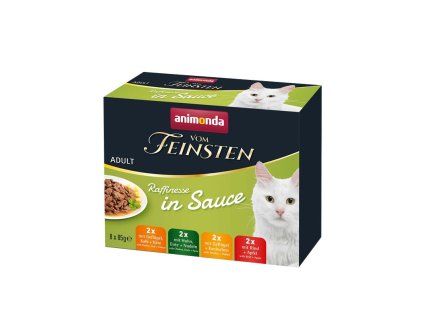 animonda vom feinsten cat raffinesse kitten mix 8x85g