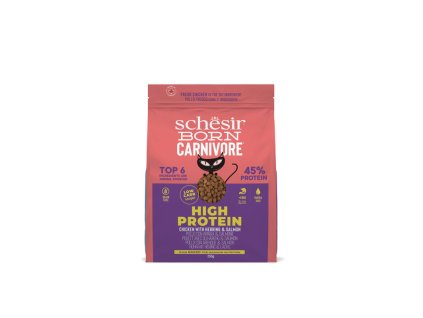 schesir cat born carnivore adult cerstve kuracie sled a losos 255g