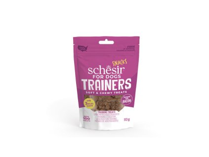 schesir dog trainers slaninove pamlsky 113g