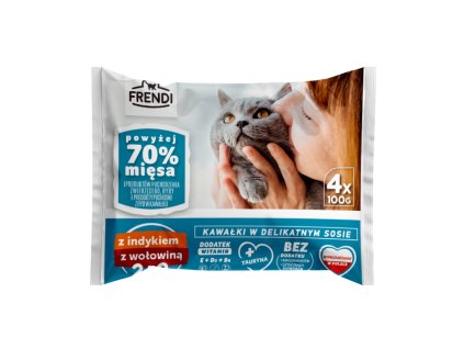 frendi cat hovaedzie morka 4x100g