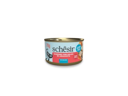 schesir cat filety zo sardiniek s homarovou omackou 70g