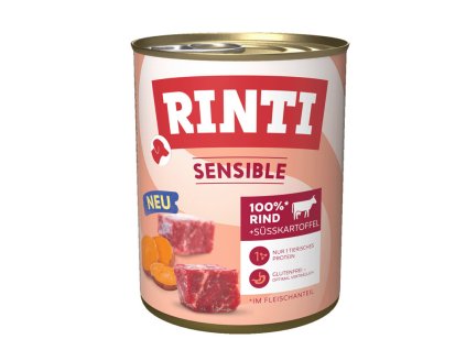 rinti sensible hovadzie sladke zemiaky 800g
