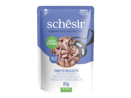 schesir jelly cat tuniak so sardinkami 85g